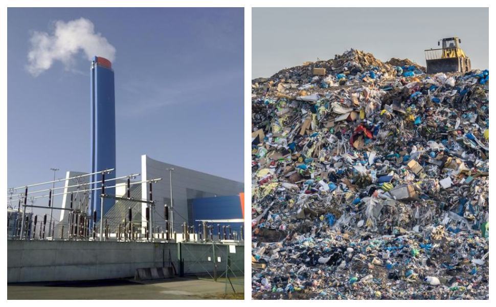 discarica rifiuti termovalorizzatore