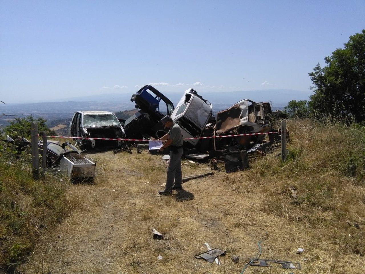 Discarica abusiva sequestrata ad Acquaformosa, due denunce 51 discarica s.donato