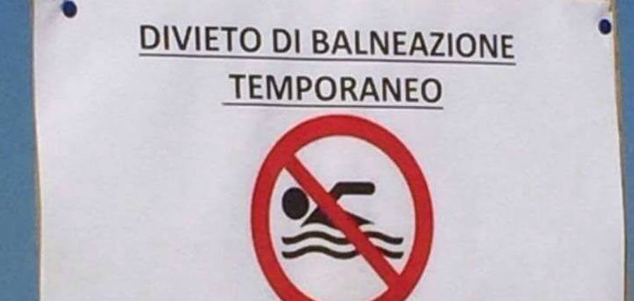 Punti non conformi a Briatico, San Lucido e Falconara Albanese. Balneazione vietata 51 divieto balneazione