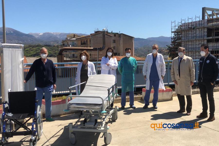 Montalto dona presidi sanitari al Pronto Soccorso di Cosenza 62 donazione montalto ospedale cosenza