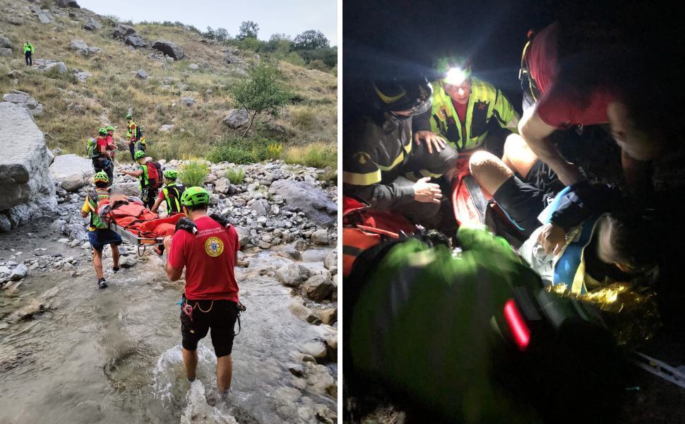 Weekend in montagna, due escursionisti recuperati dal Soccorso alpino 51 doppio intervento soccorso alpino