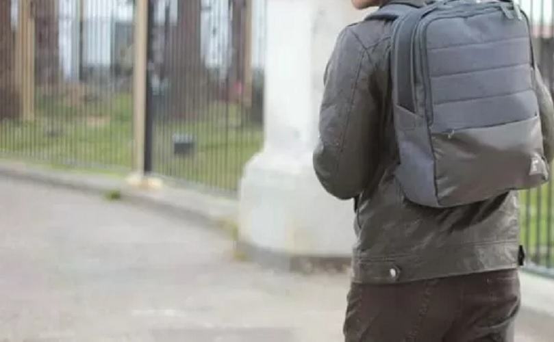 droga nello zaino