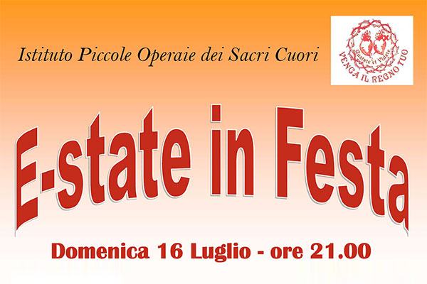 e state in festa