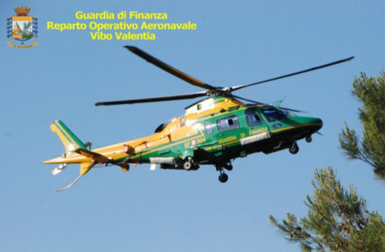 elicottero roan vibo guardia finanza