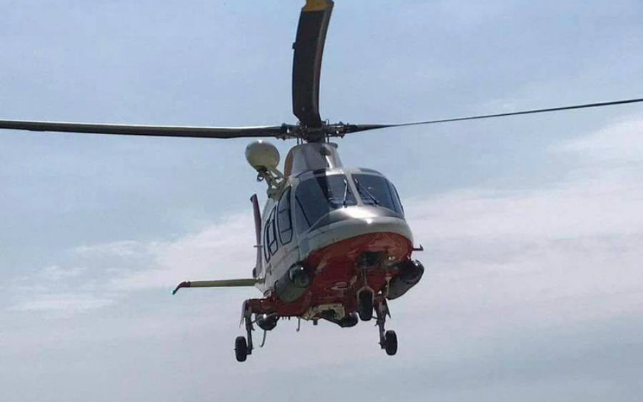 Bimbo di 2 anni investito da un'auto durante una manovra, è grave 51 elisoccorso 118 3