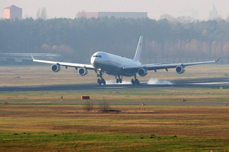 malore aereo lamezia