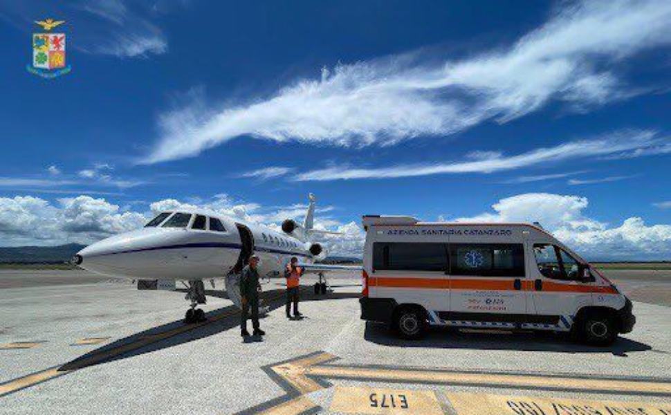 Trasporto sanitario urgente dalla Calabria a Bologna: una 22enne in pericolo di vita 50 falcon ce02dd3b
