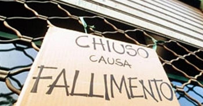fallimento chiusa attivita