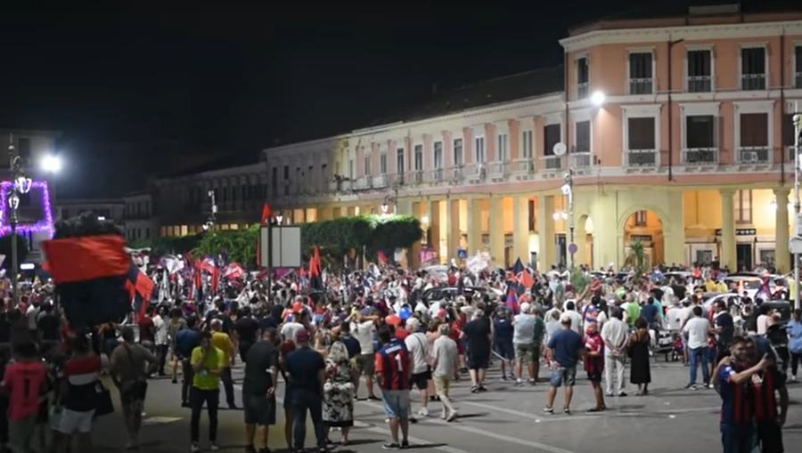 festa crotone serie A