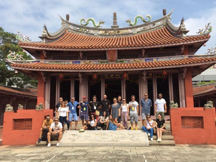 La Proloco di Castrovillari acclamata al Festival Internazione Nan Ying di Tainan 68 foto T empio di Confucio a Tainan
