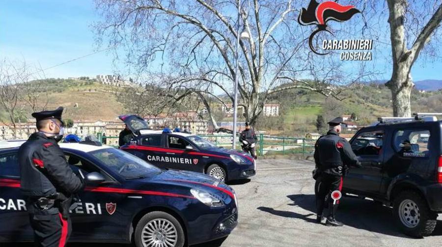 Coronavirus: carabinieri controllano Cosenza e provincia, 24 denunce 53 foto controlli carabinieri radiomobile cosenza