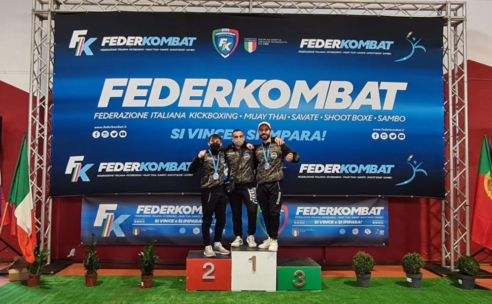 foto premiazione Kickboxing Campionati Italiani Assoluti di Roma