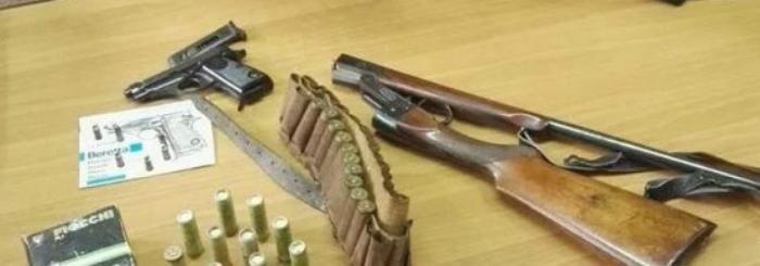 Trovato a casa con fucile e 90 munizioni, un arresto 51 fucile 1 2