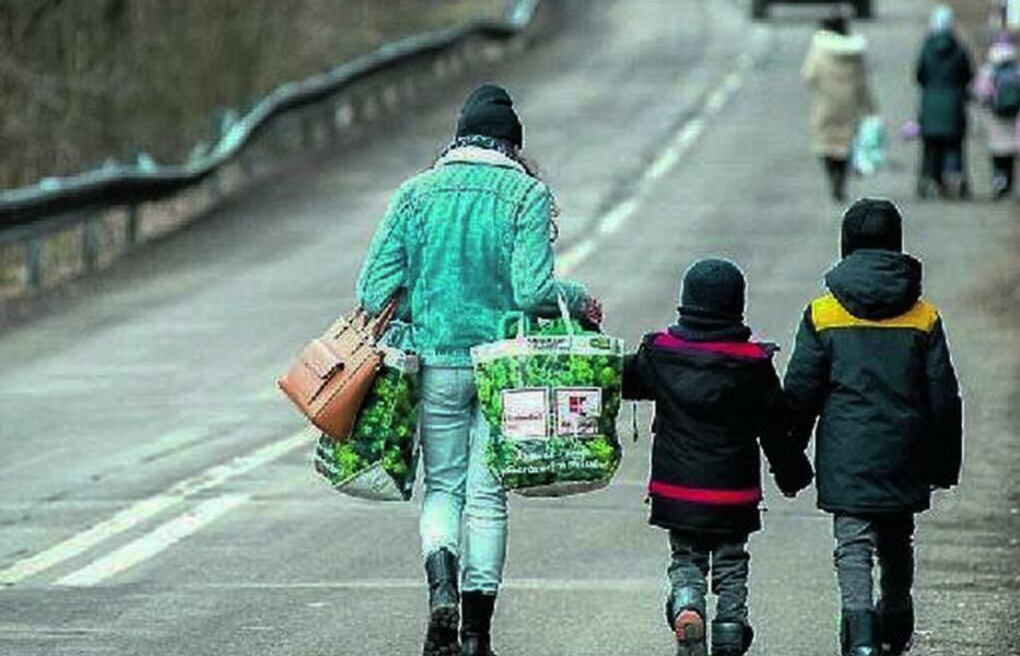 Cosenza, al via una raccolta di beni di prima necessità per l'Ucraina 51 fuga ucraina bambini