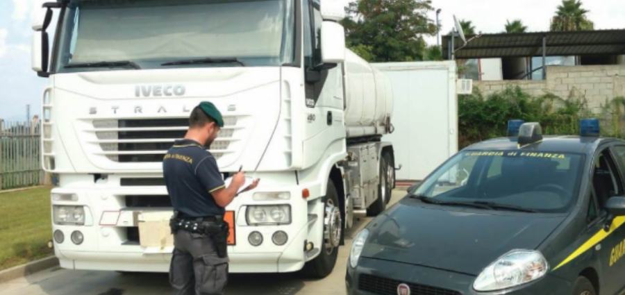 gasolio contrabbando guardia finanza