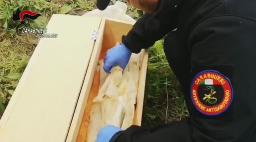 gelatina esplosiva carabinieri