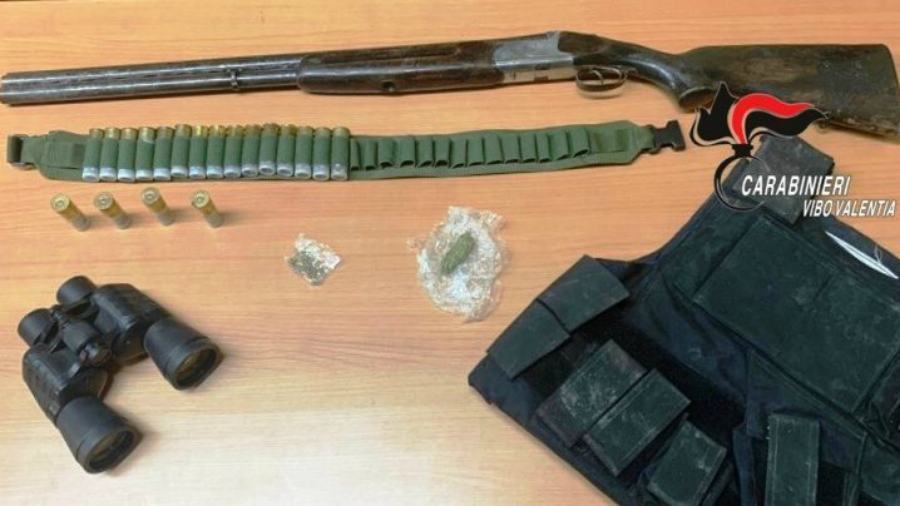 gerocarne giubbotto fucile munizioni vv