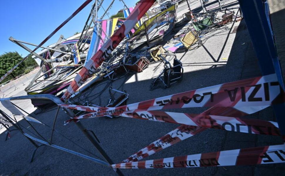 Grave incidente lavoro: operaio di 25 anni colpito da una giostra 51 giostra