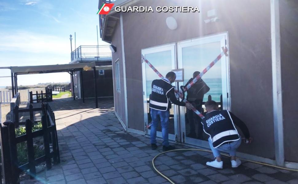 guardia costiera sequestro stabilimento bassa sibaritide