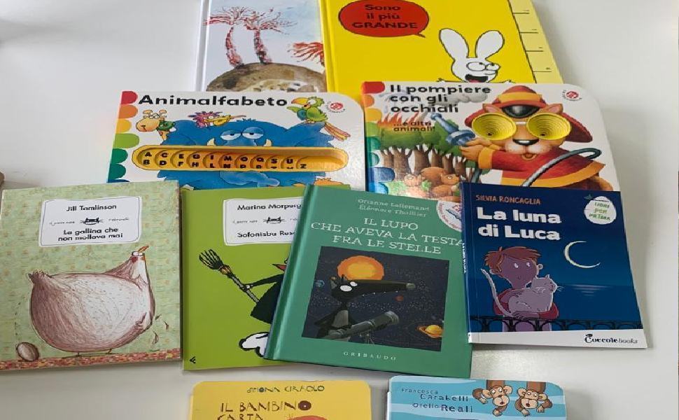 i libri donati ai minori del settore welfare