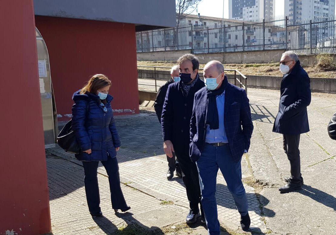 il Sindaco Occhiuto alla cittadella della prevenzione 2