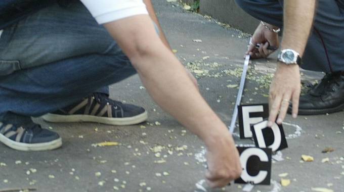 Polizia luogo agguato