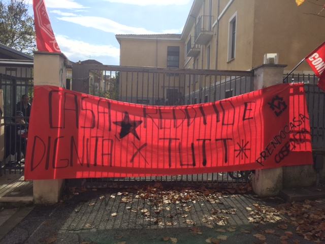 Gli occupanti di via Savoia sono un problema di decoro urbano per Cosenza? 68 prendocasa