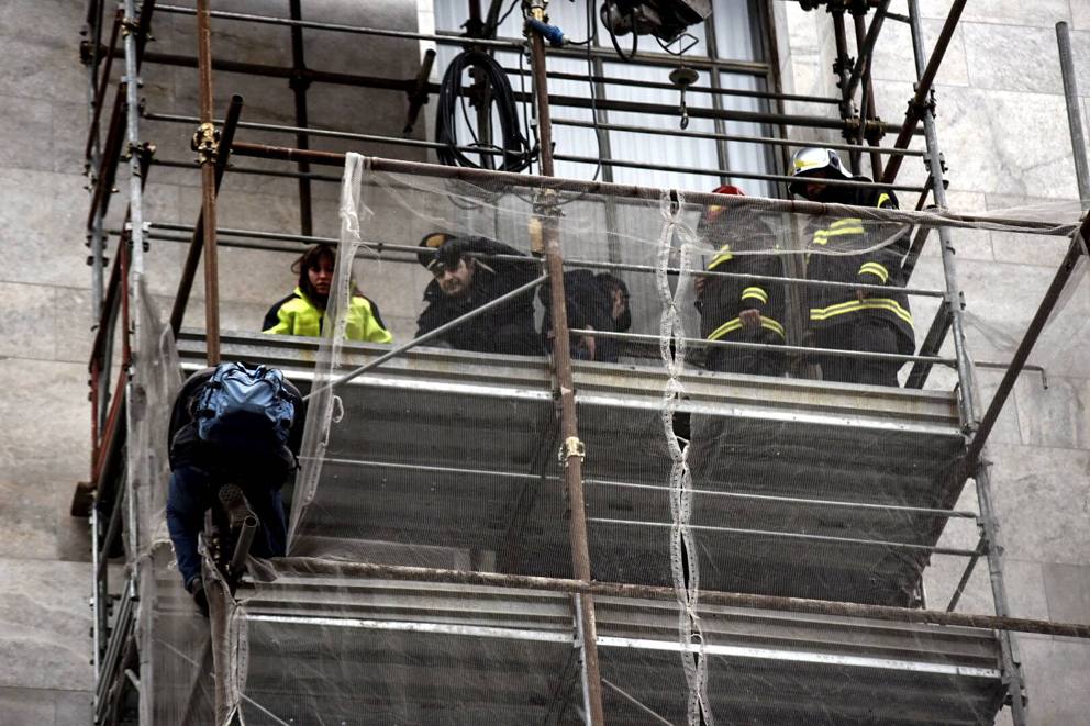 Anziano scivola da un'impalcatura e perde la vita 51 impalcatura 1
