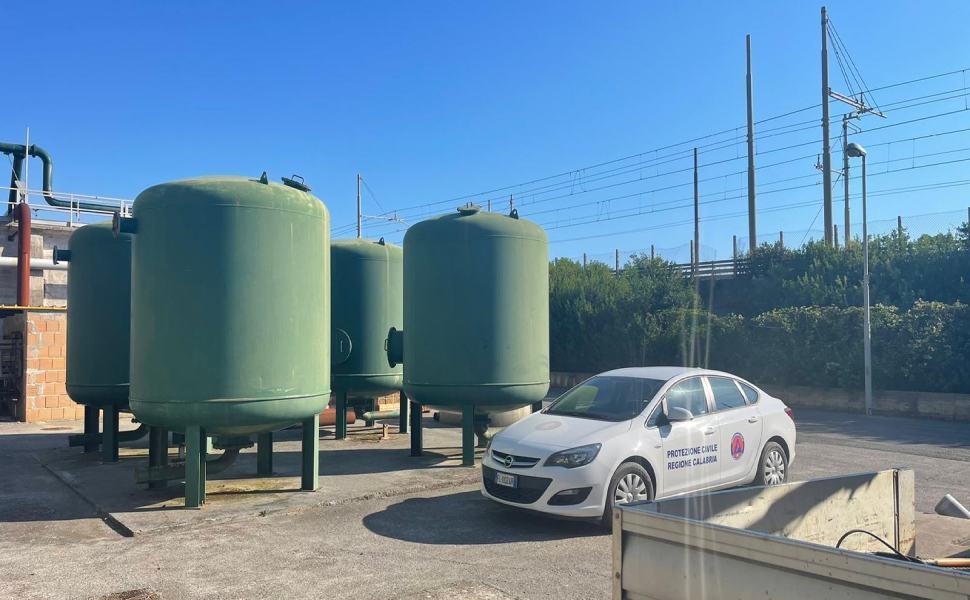 impianto depurazione belvedere