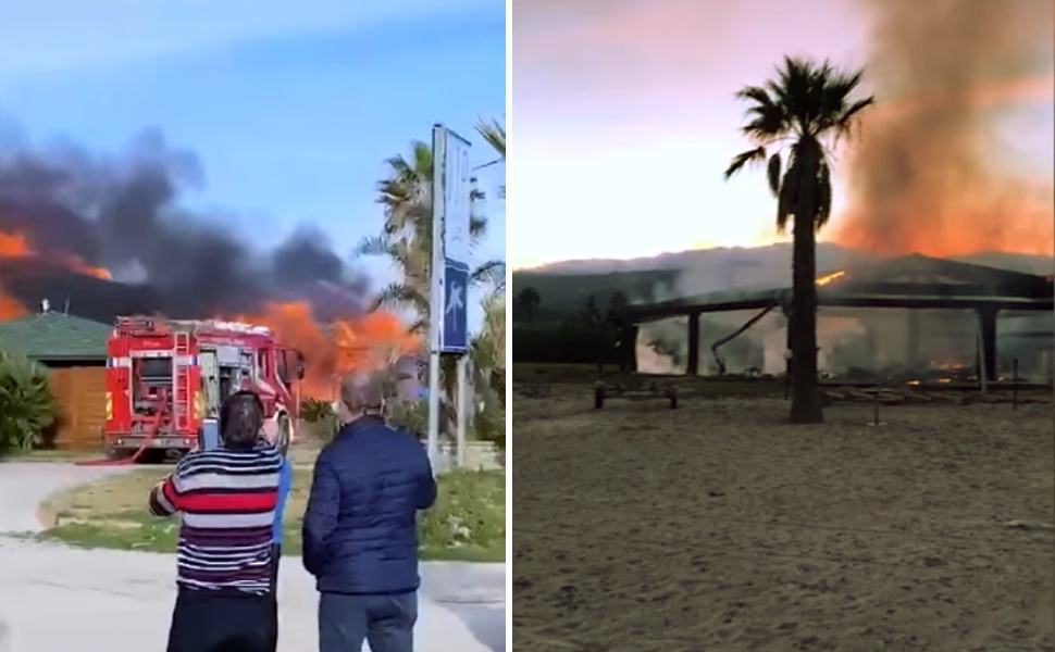 incendi catanzarese lidi balneari