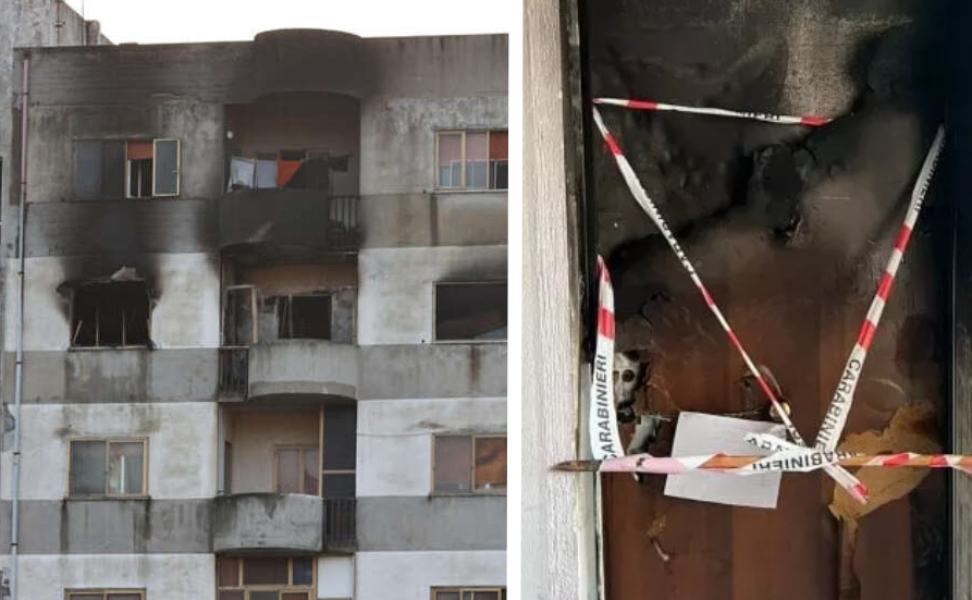 Incendio a Catanzaro: disposta l'autopsia sui 3 fratelli, Comune pagherà spese funerarie 51 incendio Catanzaro 7
