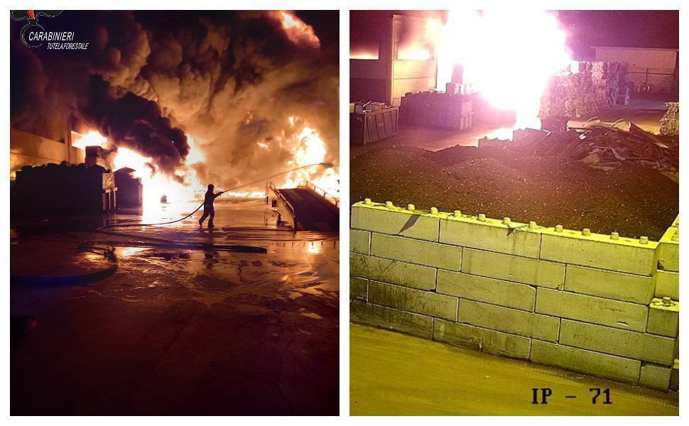 incendio calabria maceri