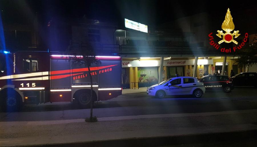 incendio conte andreotta castrolibero