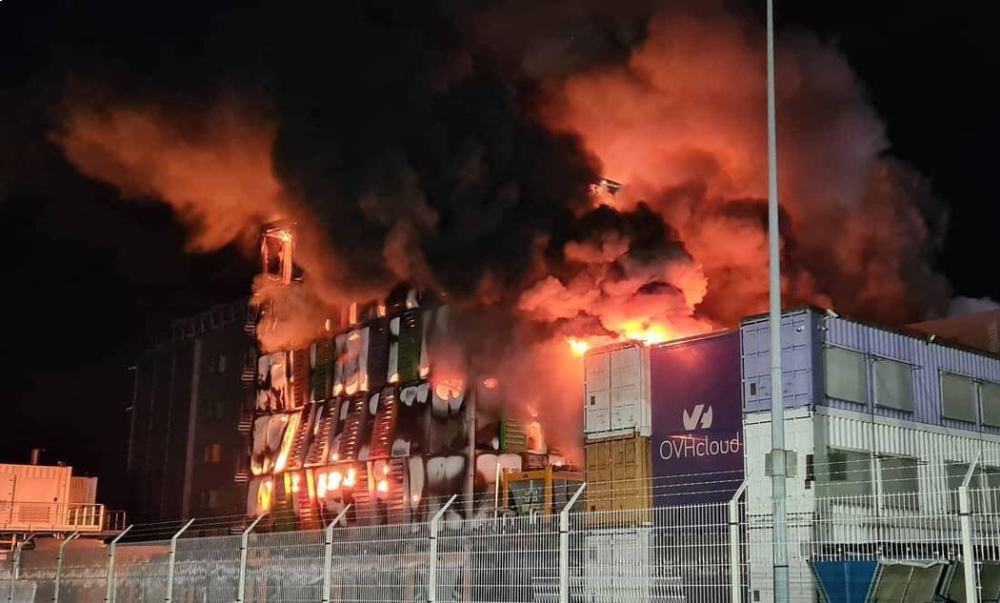incendio ovh strasburgo