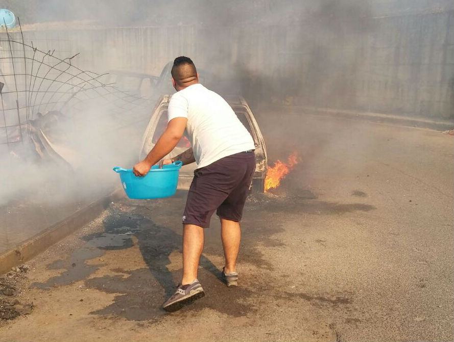 incendio rom stadio cosenza 26