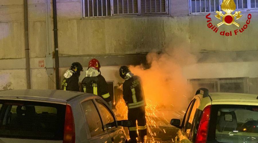 incendio serra spiga vigili fuoco cosenza