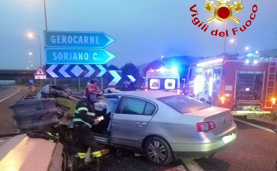 incidente a2 auto guardrail