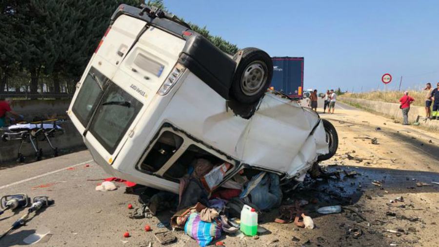 incidente foggia lavoratori