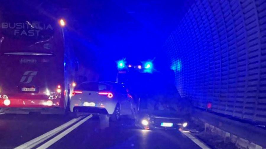 incidente galleria san fili