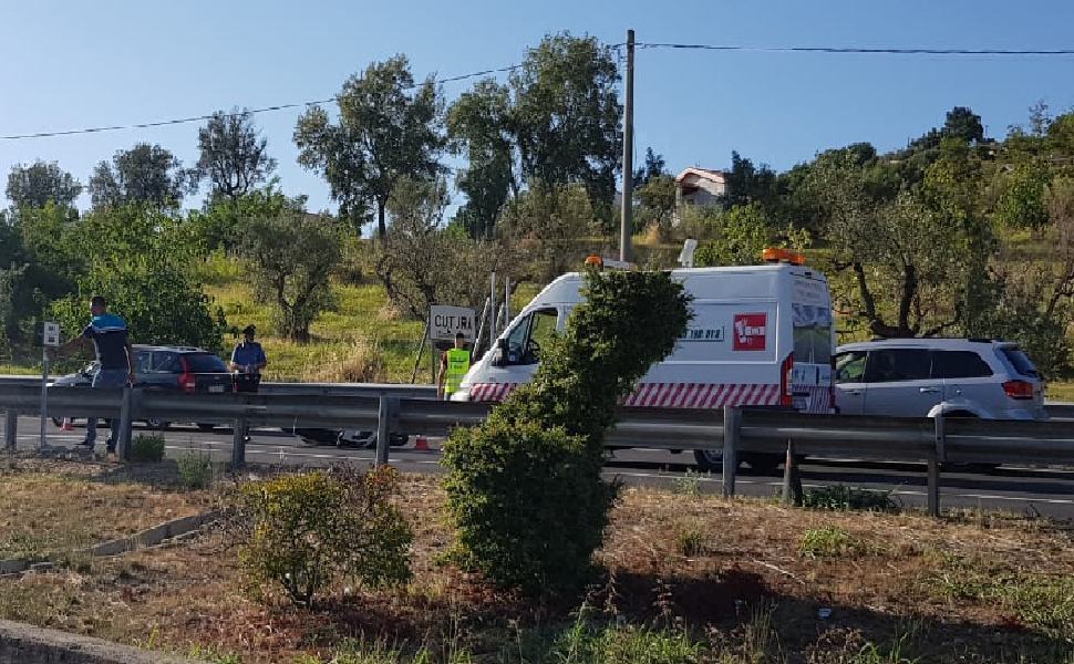 Rende, incidente auto-moto nei pressi del centro commerciale Campus 51 incidente statale 107 1 1 1
