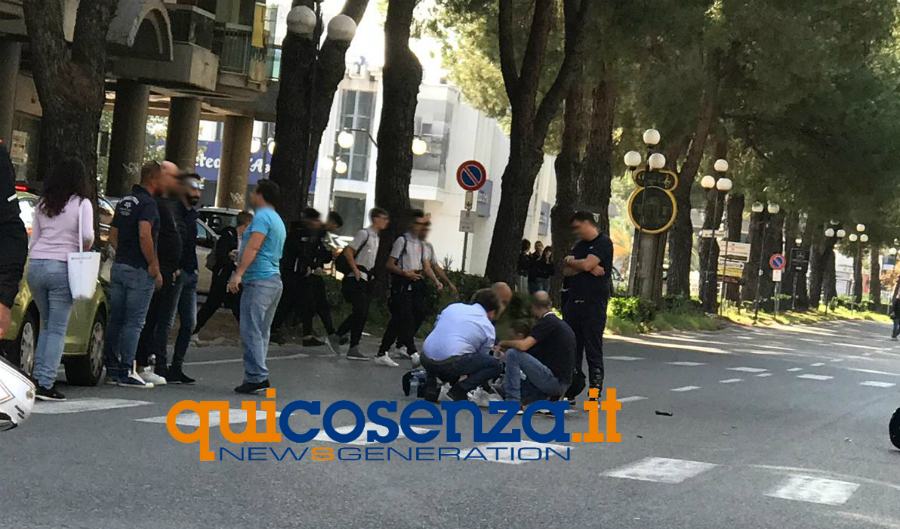 incidente via don minzoni rende 02 moto