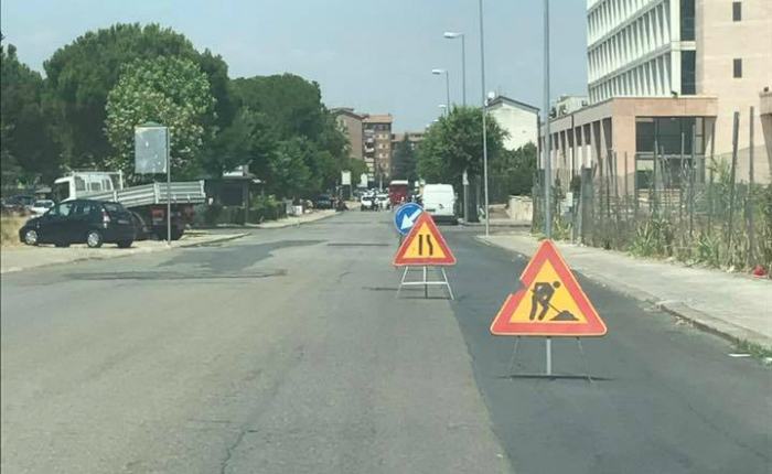 Via Popilia, al via i lavori per realizzare 4 attraversamenti pedonali rialzati 53 incrocio via popilia