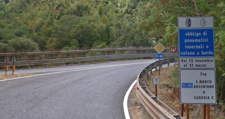 Melicchio: "Statale delle Terme senza copertura telefonica e colonnine SOS" 51 ingresso guardia statale 283 delle terme