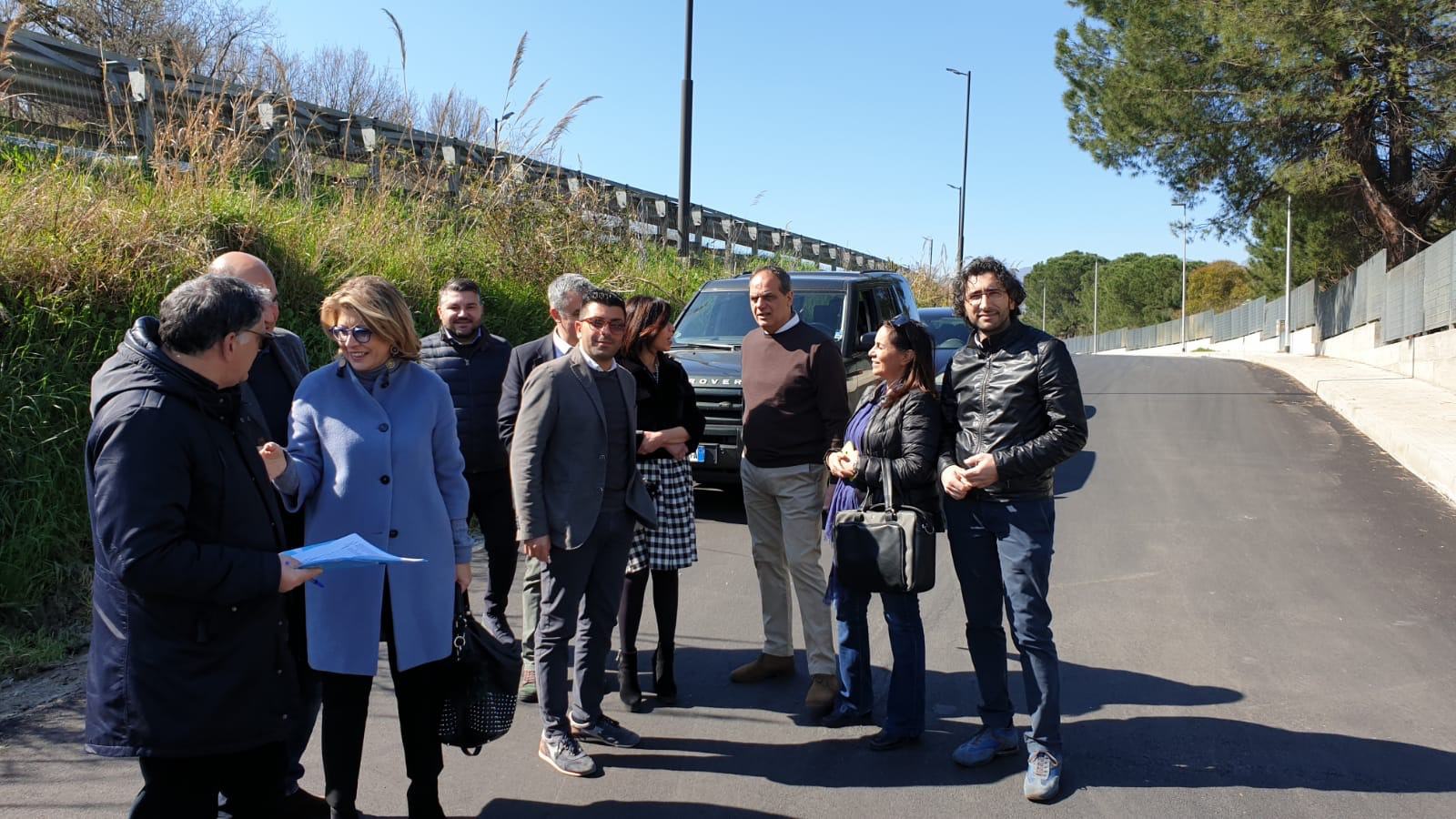 la commissione lavori pubblici in via dellAccoglienza