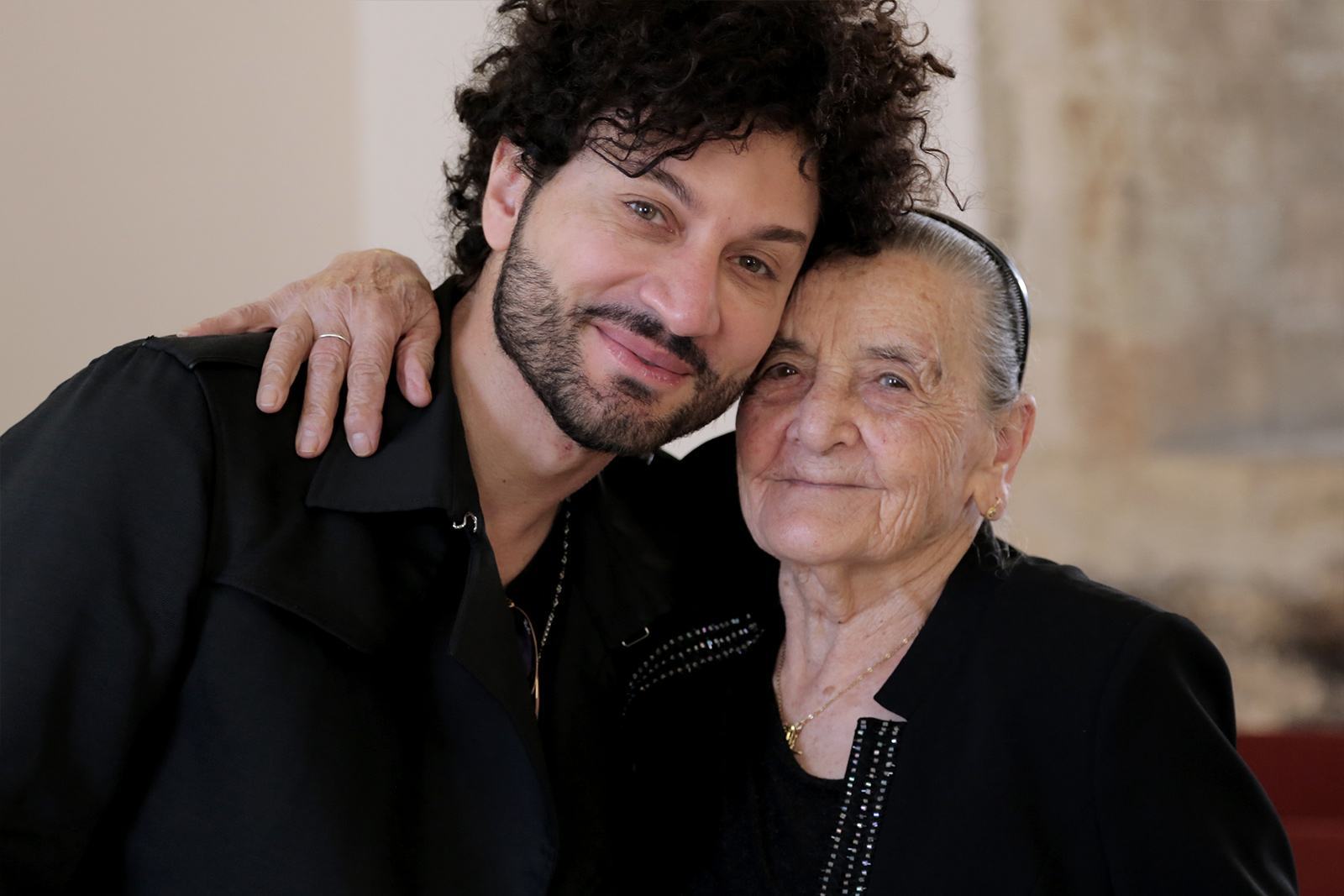 la signora ottolenghi con il nipote gianni testa
