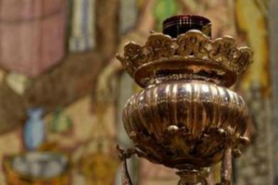 La città di Lamezia offre l'olio per la lampada votiva al Santuario di Paola 51 lampada votiva