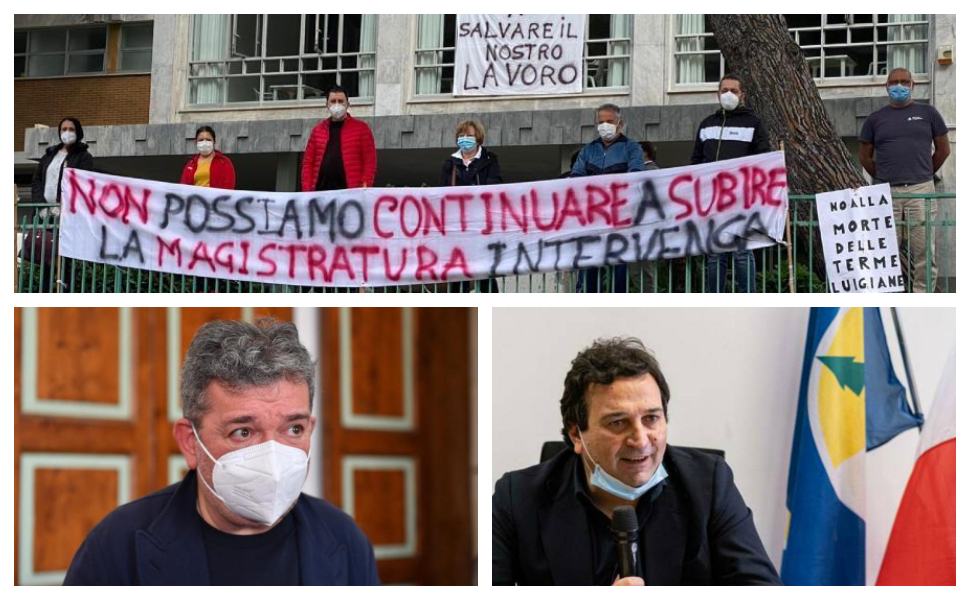 lavoratori Terme Spirli Orsomarso