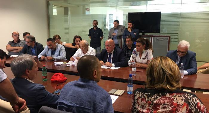 lavoro incontro Regione sindacati