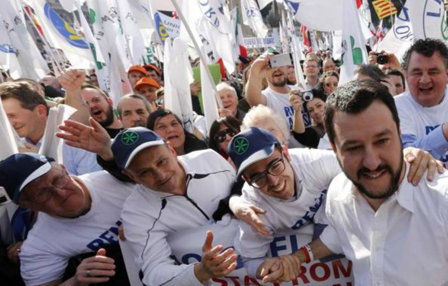 lega manifestazione salvini