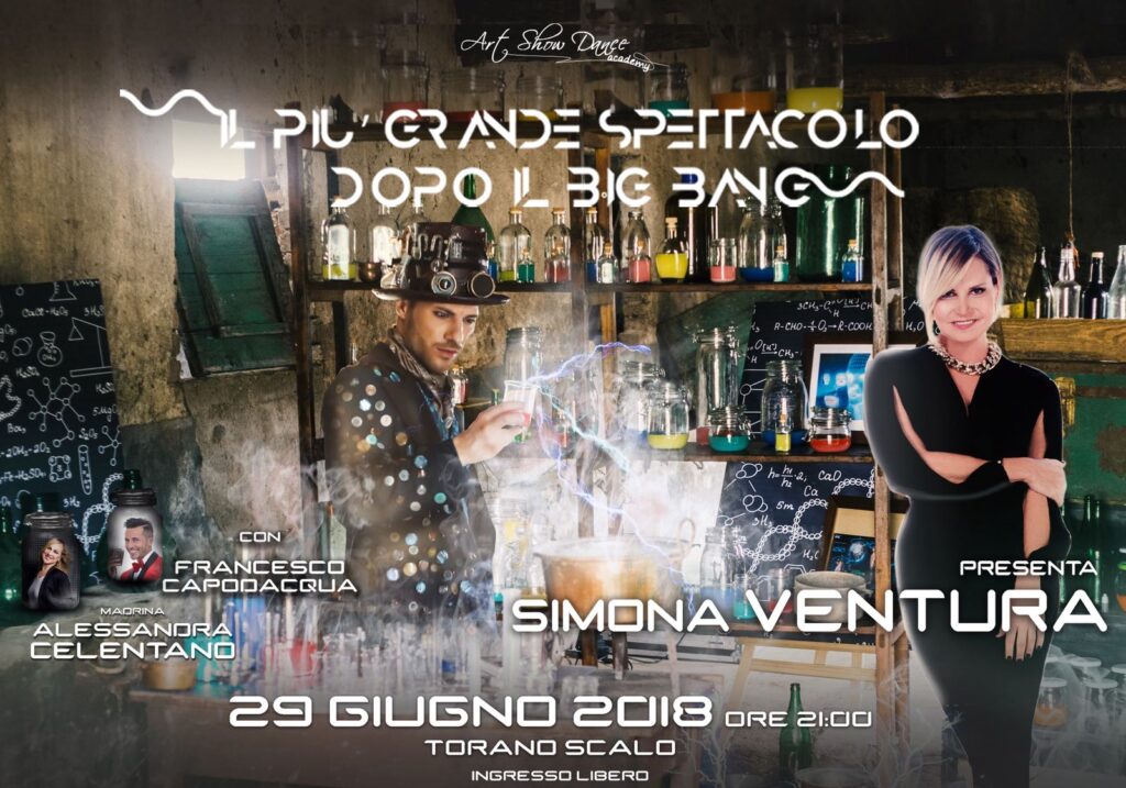 Simona Ventura per 'Il più grande spettacolo dopo il big bang' (AUDIO) 1 locandina Il piu grande spettacolo dopo il big bang